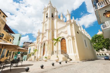 Eski Havana'da el angel kilise
