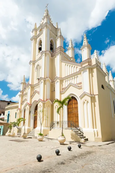 Die Kirche des Engels im alten Havanna — Stockfoto