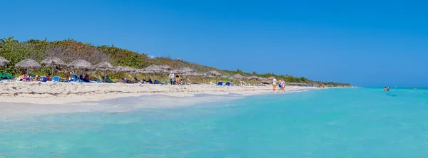 Vista Panorâmica Praia Varadero Cuba — Fotografia de Stock