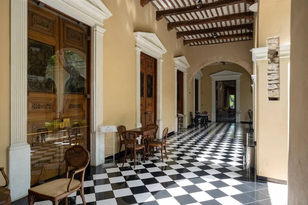 Casa Montejo Merida Jahrhundert Heimat Des Eroberers Von Yucatan Francisco — Stockfoto