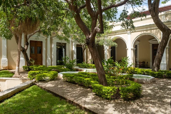 Casa Montejo Merida Jahrhundert Heimat Des Eroberers Von Yucatan Francisco — Stockfoto