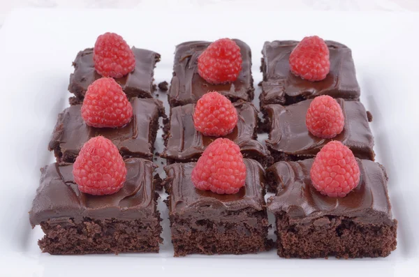 Čokoládové brownies — Stock fotografie