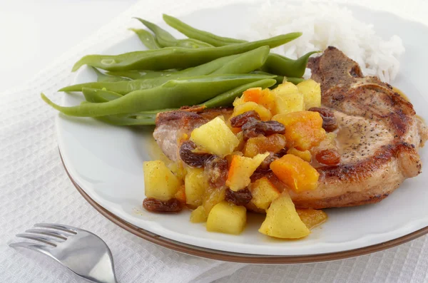 Hint turşusu ile domuz eti polis