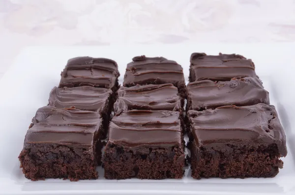 Шоколадные пирожные Стоковое Изображение
