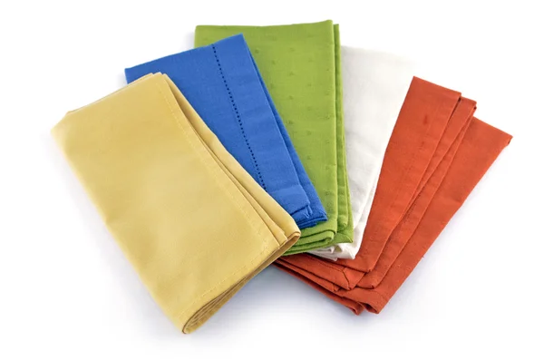 Colorful napkins — Stock Photo, Image