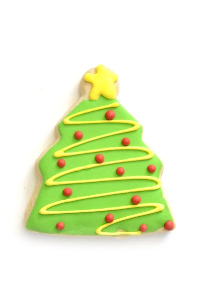 クリスマス ツリーのクッキー — ストック写真
