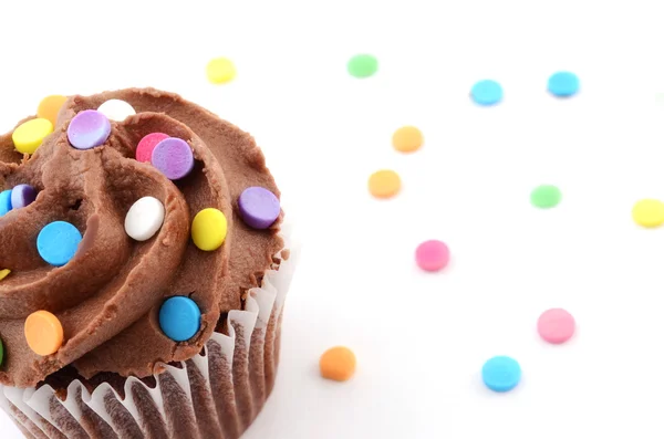 Chocolate cupcake — Stock Photo, Image