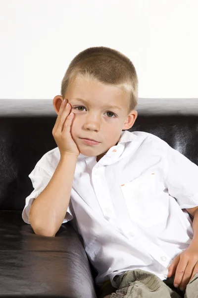 6 years old boy — Stock Photo, Image