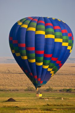 sıcak hava balonu masai mara Ulusal üzerinde rezerv, kenya, Afrika