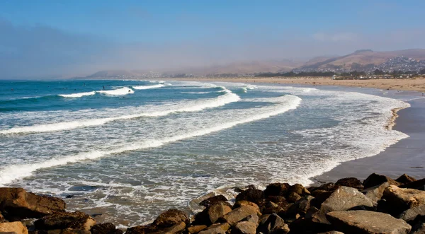 Morro bay kust, morro bay, Californië, Verenigde Staten — Stockfoto