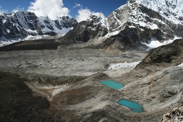 Himalayan mountain landscape, Nepal, Everest Region — Stock Photo, Image