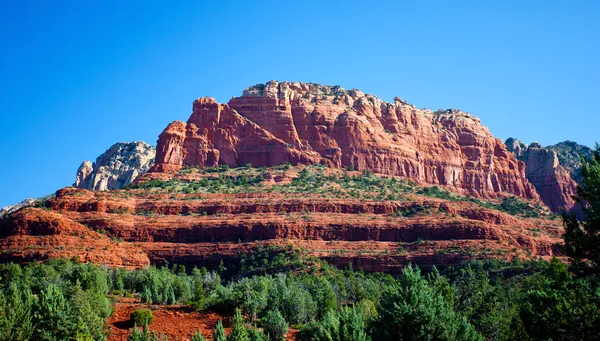Piros Rocks a Sedona, Arizona, Amerikai Egyesült Államok — Stock Fotó