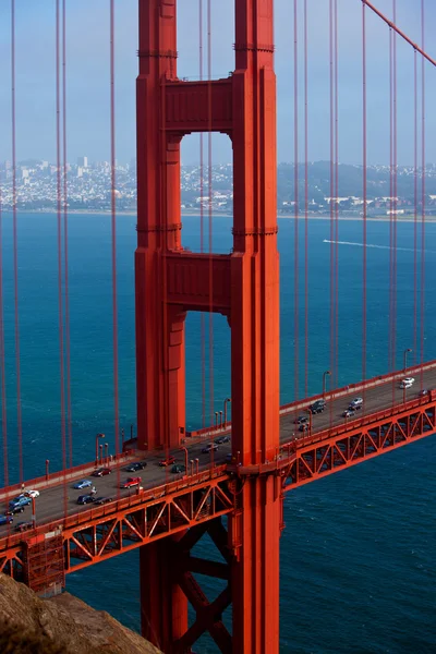 A Golden Gate híd, San Francisco, California, USA — Stock Fotó