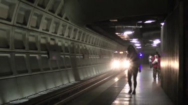Washington D.C. 'deki metro istasyonu, yaklaşık Mayıs 2022.