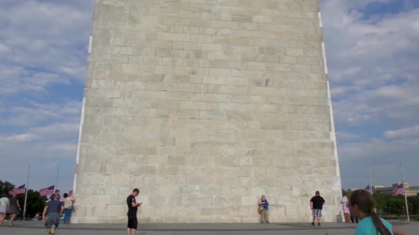 ワシントンD のワシントン記念碑2022年5月頃 — ストック動画