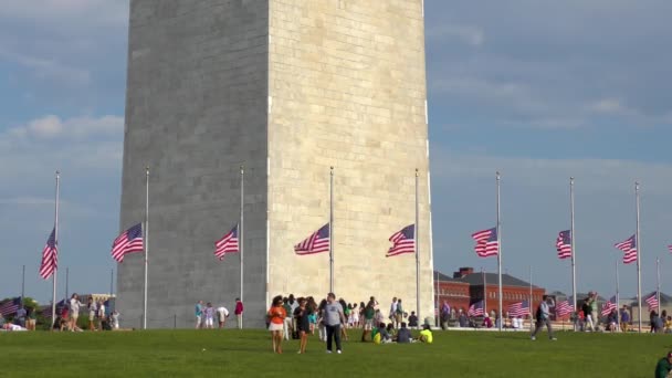 Washington Anıtı Washington Abd Yaklaşık Mayıs 2022 — Stok video