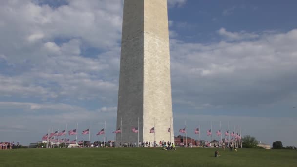 Washington Monument Washington Verenigde Staten Circa Mei 2022 — Stockvideo