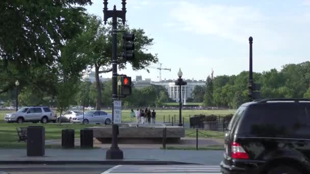 Білий Дім Вашингтоні Сша Приблизно Травні 2022 Року — стокове відео