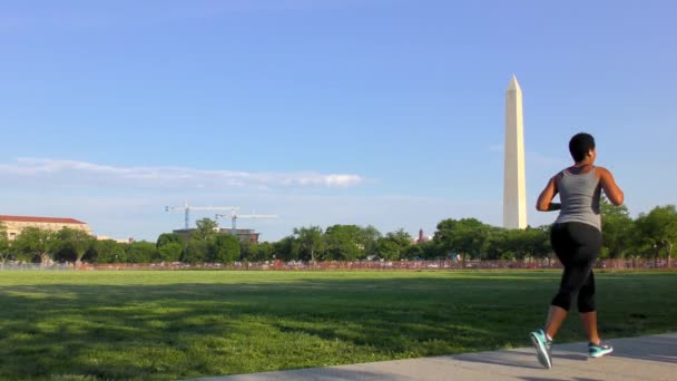 Пам Ятник Вашингтону Вашингтоні Сша Приблизно Травні 2022 Року — стокове відео