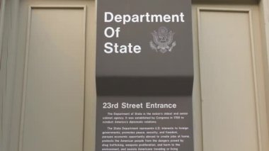 Dışişleri Bakanlığı 'nın görüntüleri, Washington, ABD