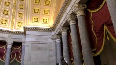 Amerika Birleşik Devletleri, Washington 'daki ünlü başkent binasının görüntüleri