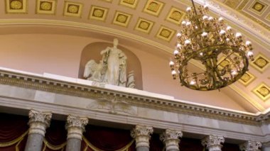 Amerika Birleşik Devletleri, Washington 'daki ünlü başkent binasının görüntüleri