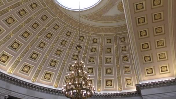 Кадри Знаменитого Будинку Капітолію Штат Вашингтон Сша — стокове відео