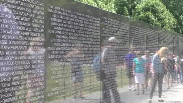 Памятник Второй Мировой Войны Вашингтоне Май 2022 Года — стоковое видео