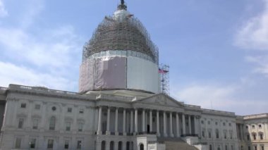 Amerika Birleşik Devletleri, Washington 'daki ünlü başkent binasının görüntüleri