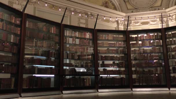 Great Hall Library Congress Building Thomas Jefferson Building — Stockvideo