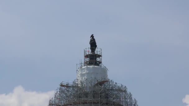 Footage Famous Capitol Building Washington Amerikai Egyesült Államok — Stock videók