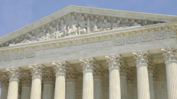 Hooggerechtshof Washington Verenigde Staten Circa Mei 2022 — Stockvideo