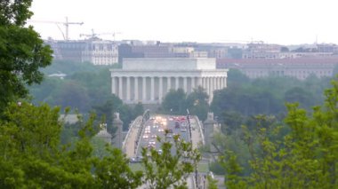 Washington Arlington Ulusal Mezarlığı 'ndan görüntüler, Washington, ABD