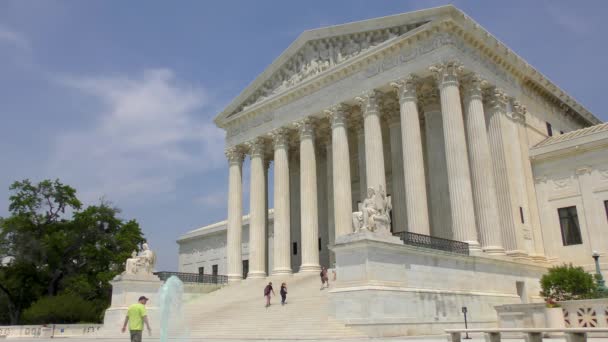 美国华盛顿特区最高法院 2022年5月左右 — 图库视频影像