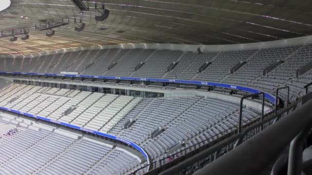 Munich Alemania Junio Estadio Fútbol Allianz Arena Junio 2015 Munich — Vídeo de stock