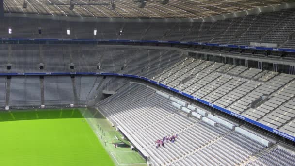 Munich Alemania Junio Estadio Fútbol Allianz Arena Junio 2015 Munich — Vídeos de Stock