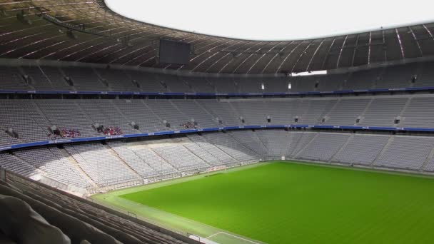 Munich Alemania Junio Estadio Fútbol Allianz Arena Junio 2015 Munich — Vídeos de Stock