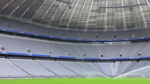 Munich Alemanha Junho Estádio Futebol Allianz Arena Junho 2015 Munique — Vídeo de Stock