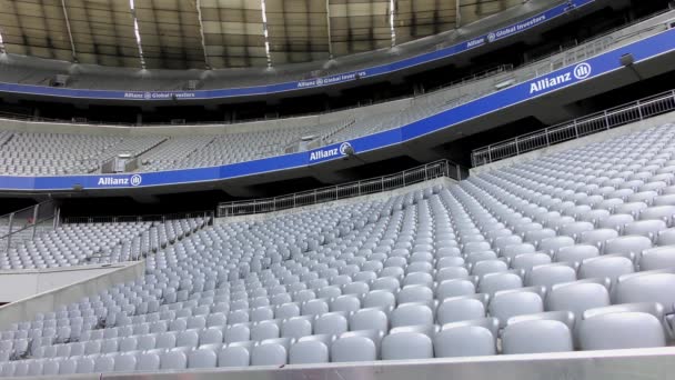 Stadion Sepak Bola Munich Germany June Allianz Arena Pada Juni — Stok Video