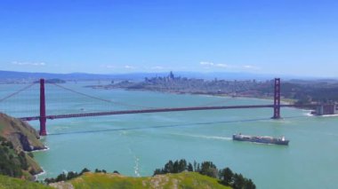 Golden Gate Köprüsü Marine Headlands, San Francisco, California, ABD