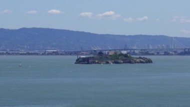 San Francisco skyline as seen from the Golden Gate Bridge View Vista Point, San Francisco, California, USA
