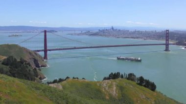 Golden Gate Köprüsü Marine Headlands, San Francisco, California, ABD
