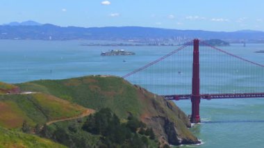Golden Gate Köprüsü Marine Headlands, San Francisco, California, ABD