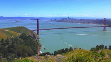 Golden Gate Köprüsü Marine Headlands, San Francisco, California, ABD