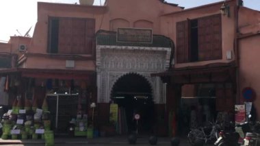 Marakeş, Fas 'ta sokak trafiği, 2018