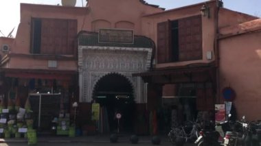 Marakeş, Fas 'ta sokak trafiği, 2018
