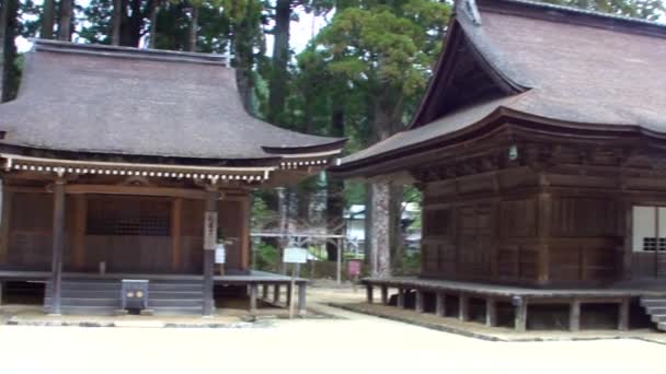 Bilder Från Danjo Garan Complex Koyasan Wakayama Japan — Stockvideo