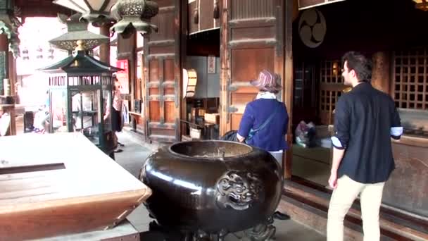 Nara Japan Maart Gebouwen Van Kasuga Taisha Shrine Maart 2014 — Stockvideo