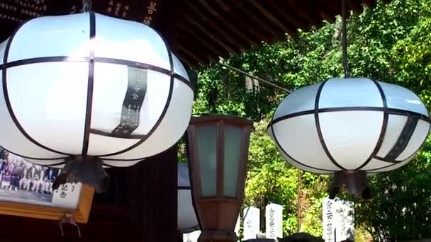 Imagens Cênicas Kasuga Taisha Santuário Nara Japão — Vídeo de Stock