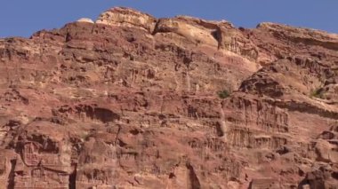 Petra, Jordan, circa 2016: the ruins and surroundings of Petra, capital of the Nabataean Arabs, famous historical and archaeological city in Jordan.